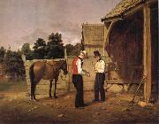 William Sidney Mount Der Pferdehandel Spain oil painting artist